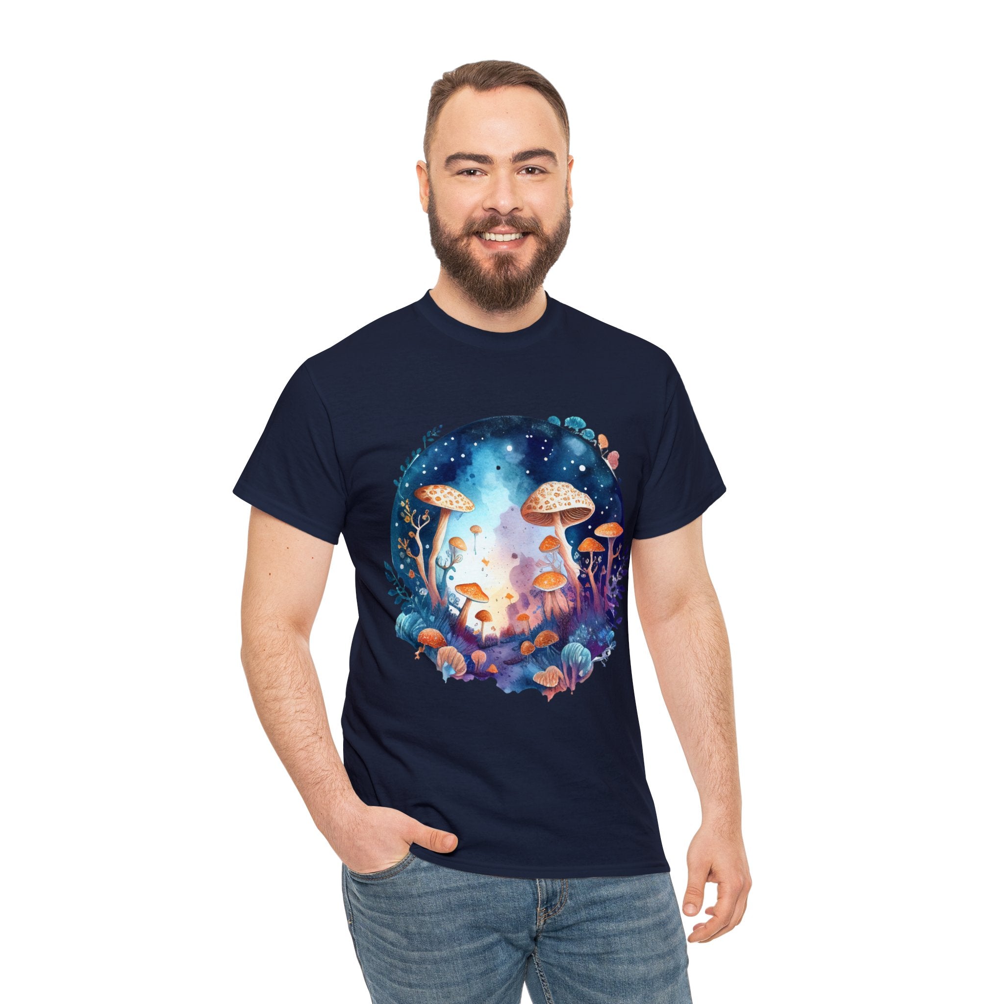 Mushroom T-Shirt: Mystical Mushrooms