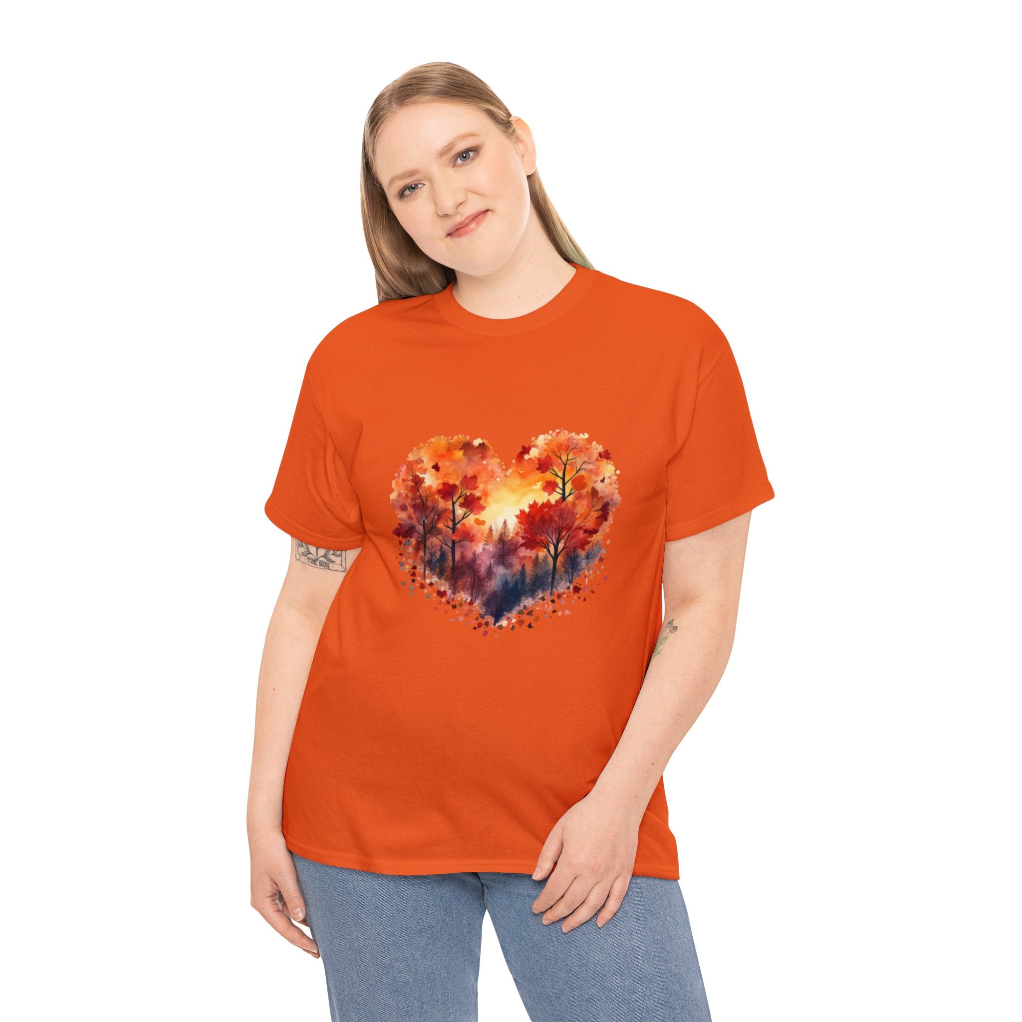 Halloween T-Shirt: Fall Heart