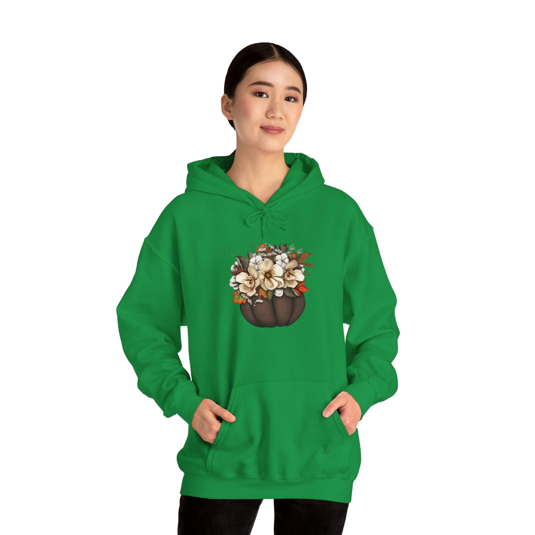 Halloween Hoodie: Fall Flowers