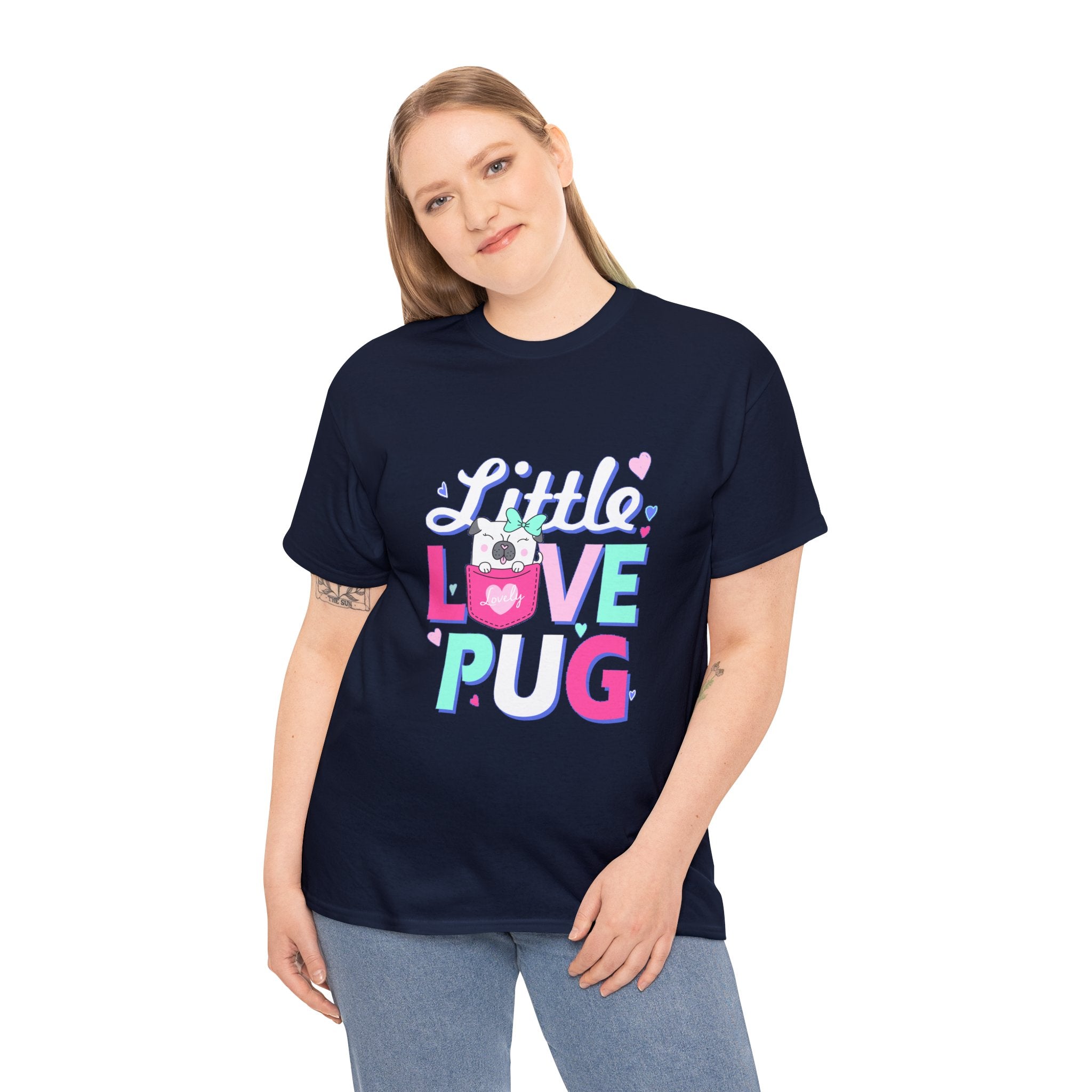 Pug T-Shirt: Little Love Pug