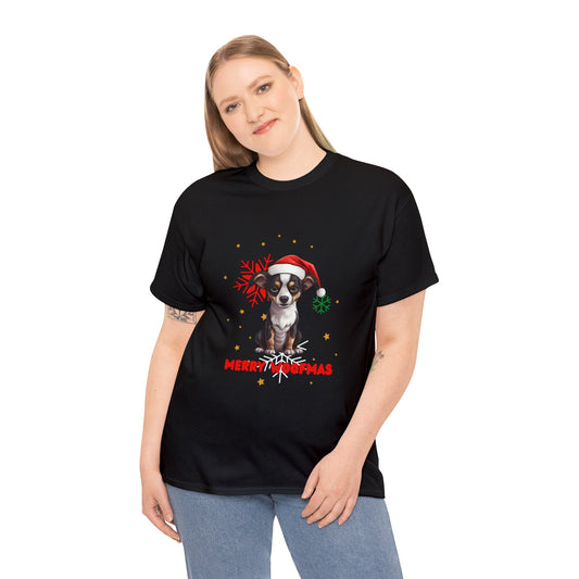 Christmas T-Shirt: Rat Terrier