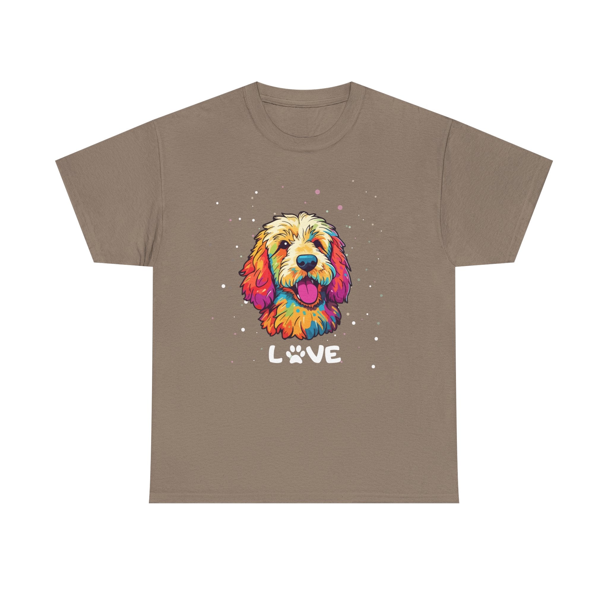 Dog T-Shirt: Goldendoodle Love