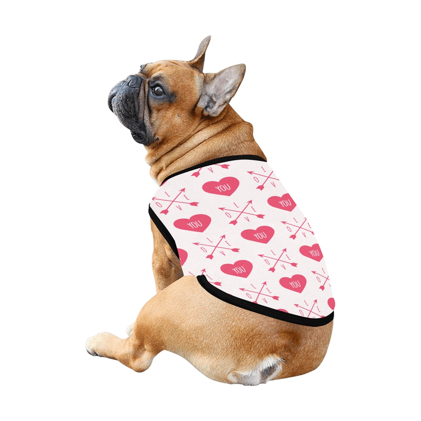 Love You Hearts Pet Tank Top